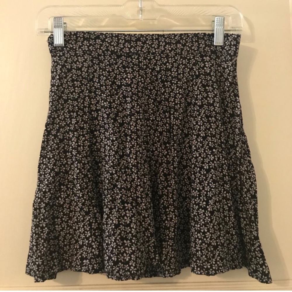 Brandy Melville Floral Circle Skirt